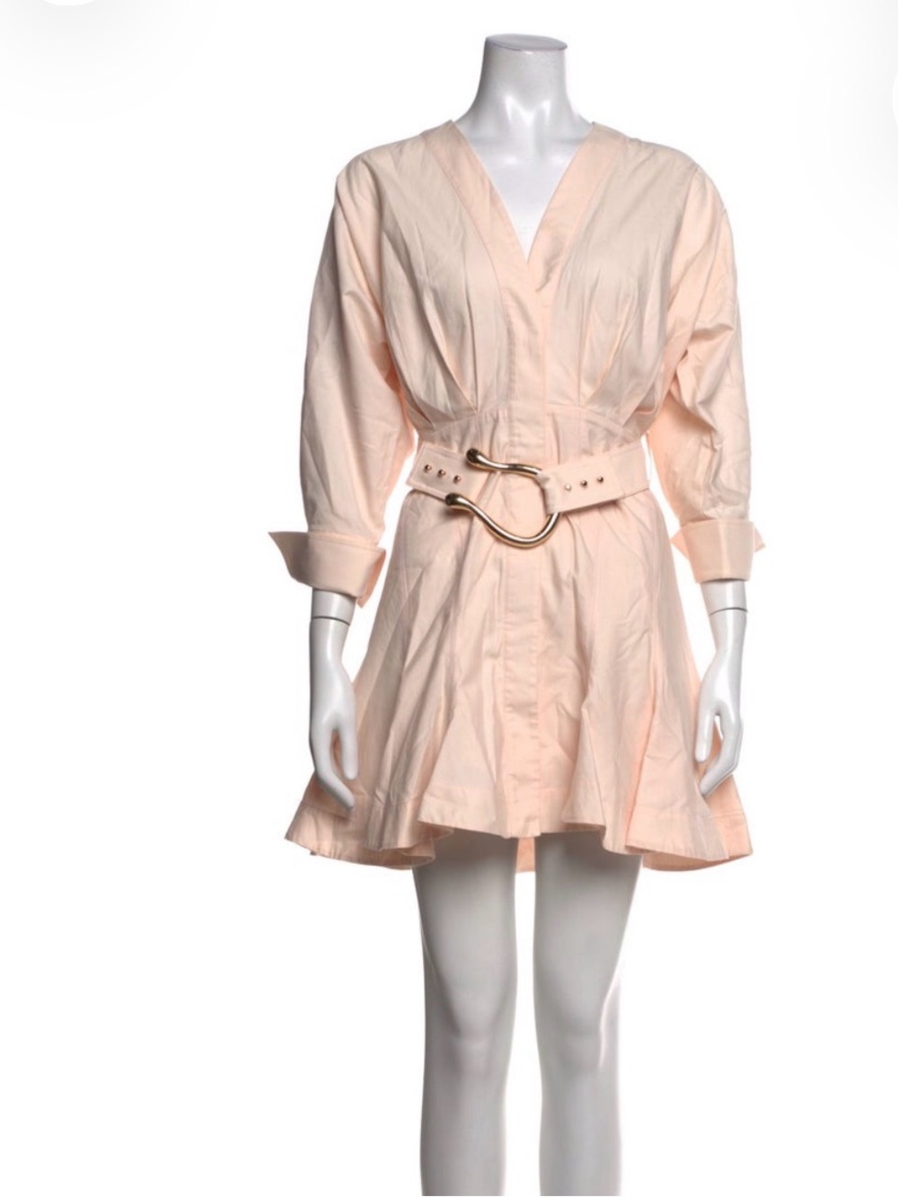 Acler Pale Pink Cotton Dress
